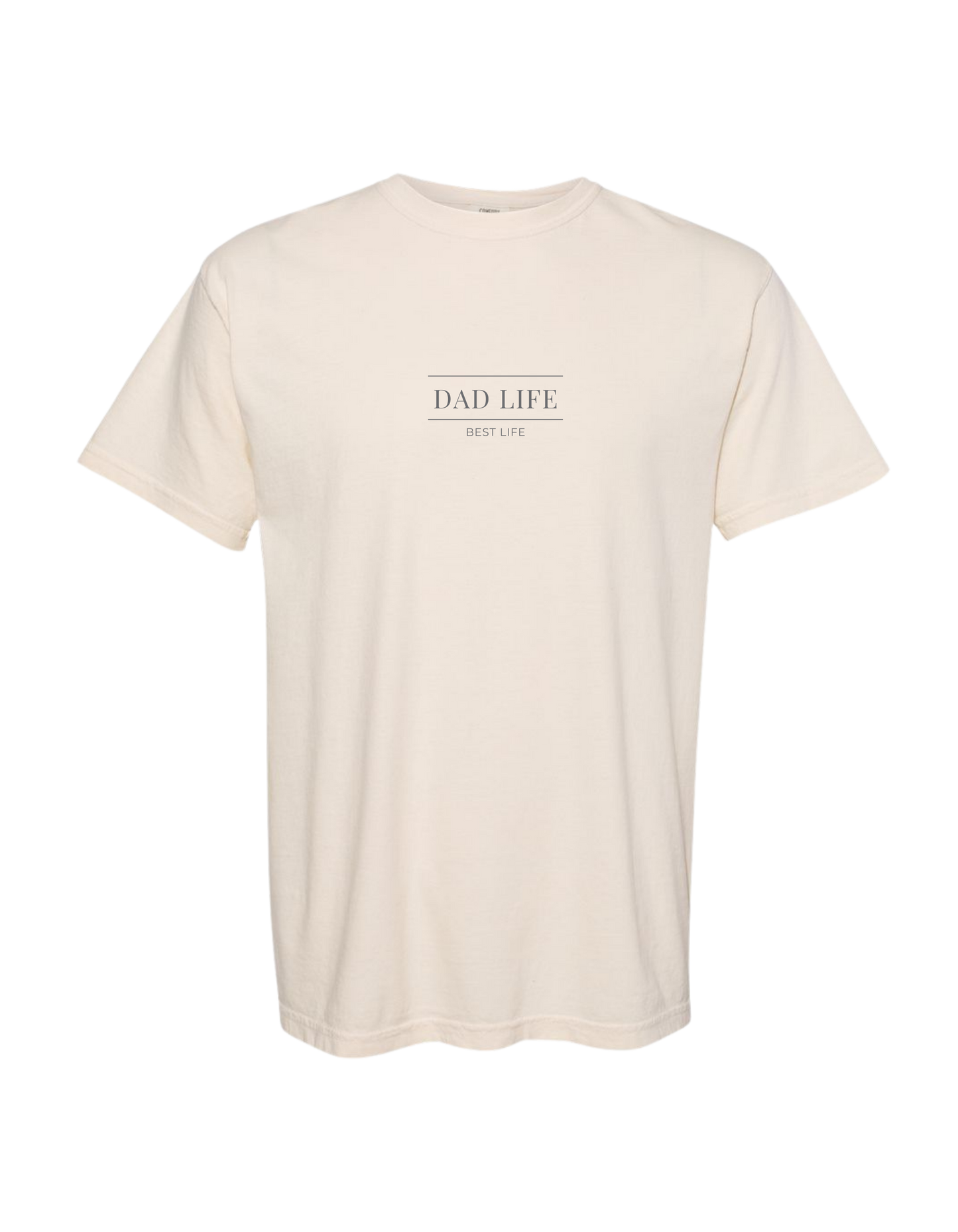 T-shirt "Dad life, Best life" - 3 couleurs
