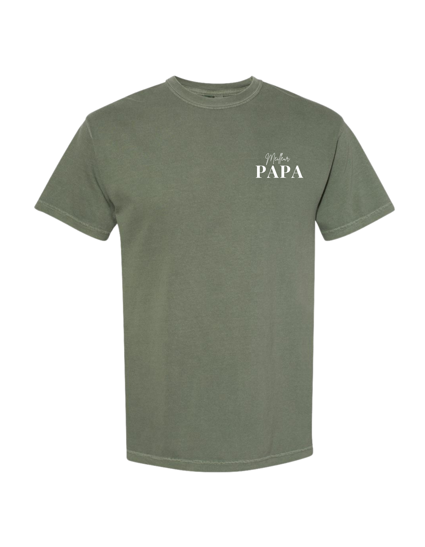 T-shirt "Meilleur papa" - 3 couleurs