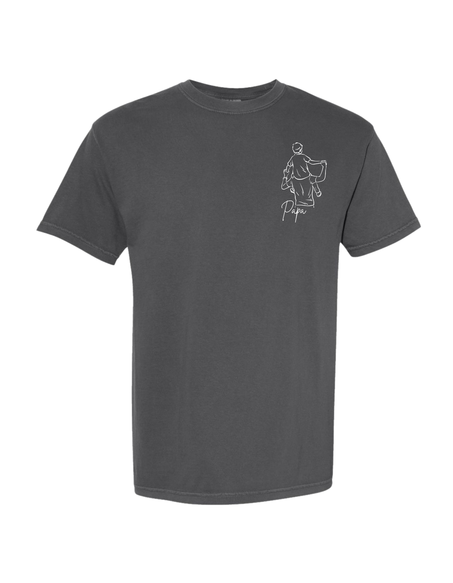 T-shirt "Papa et fils" - 3 couleurs