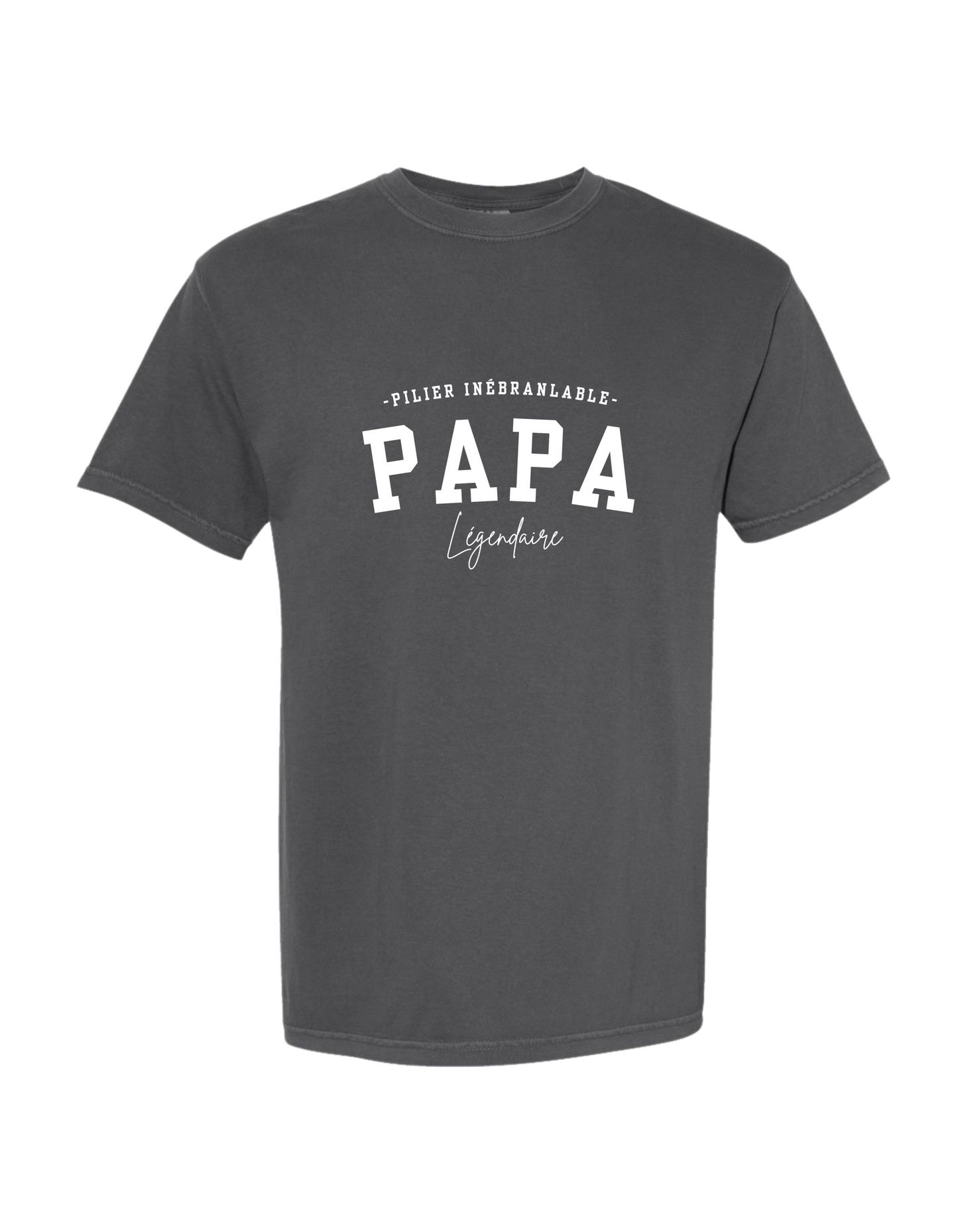 T-shirt "Papa légendaire" - 3 couleurs