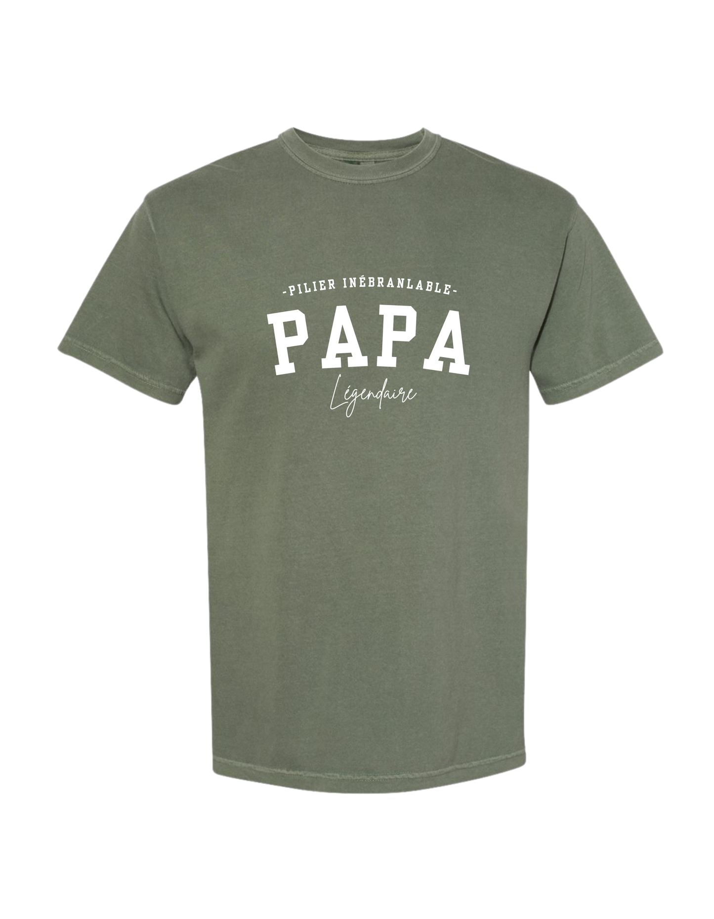 T-shirt "Papa légendaire" - 3 couleurs