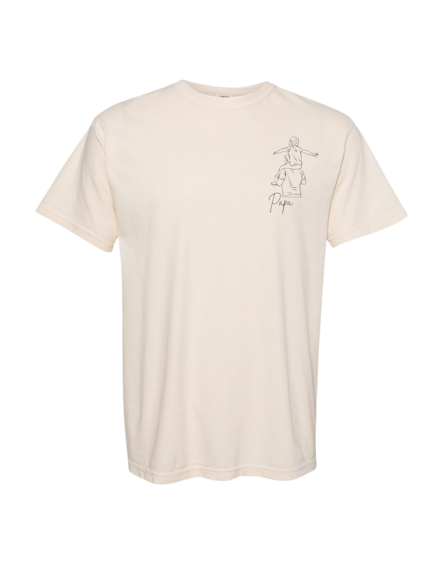 T-shirt "Papa et fille" - 3 couleurs