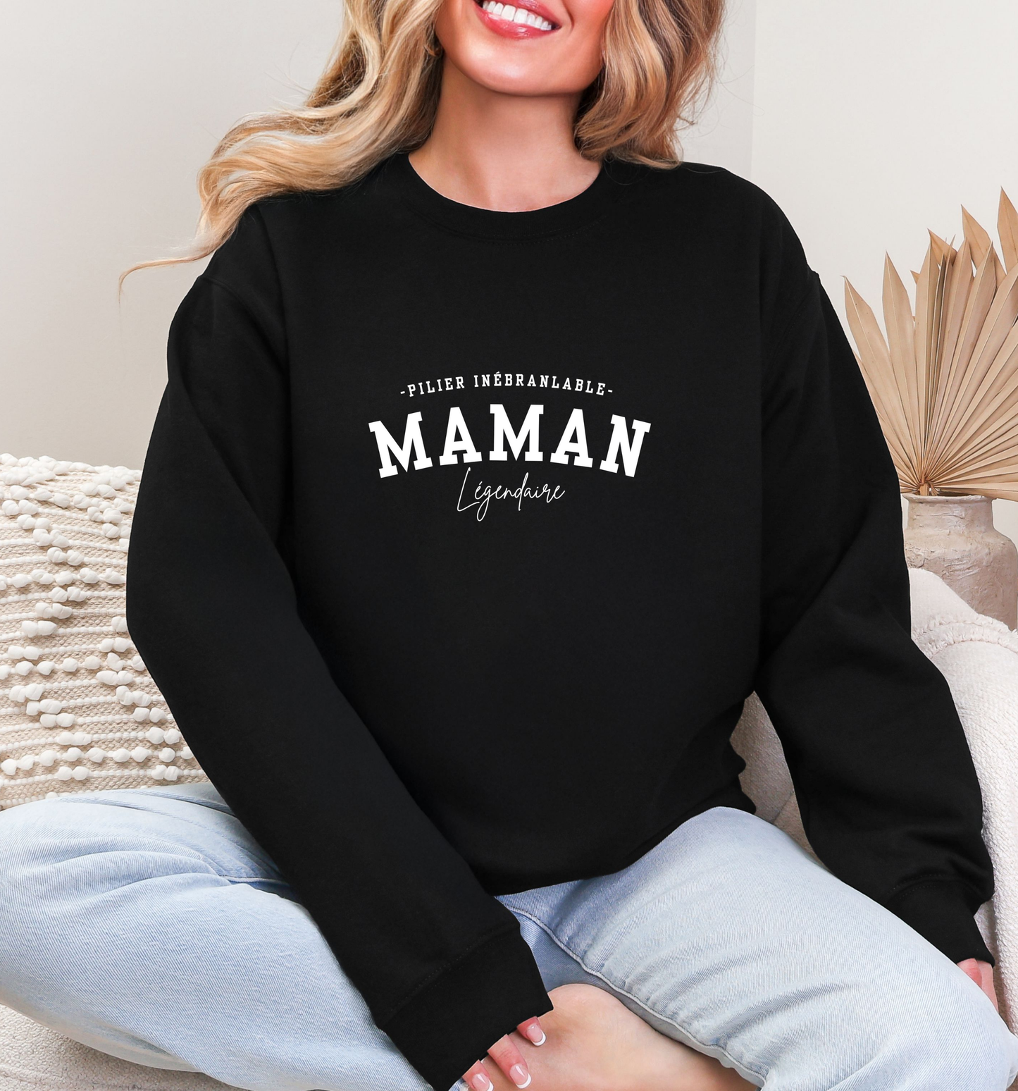 Crewneck "Maman légendaire" - 3 couleurs