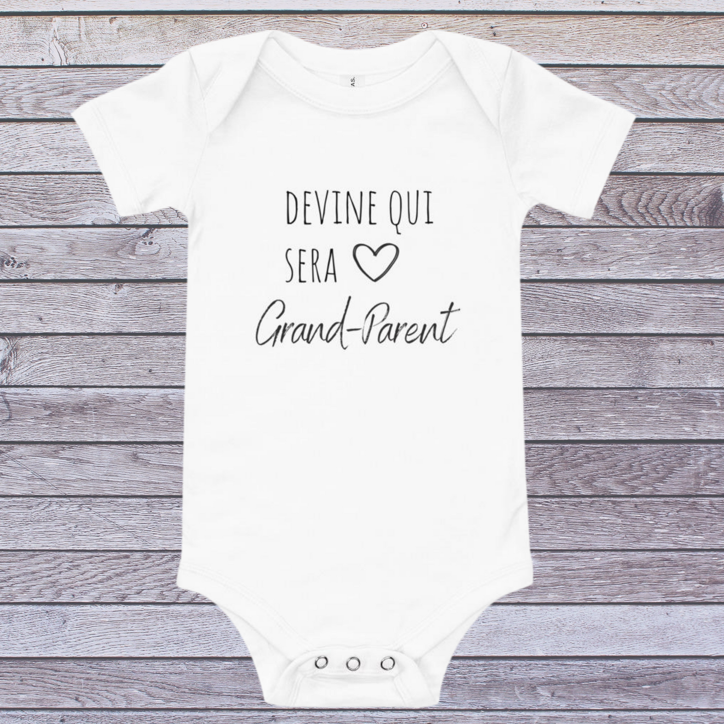 Cache-couche "Devine qui sera grand-parent"