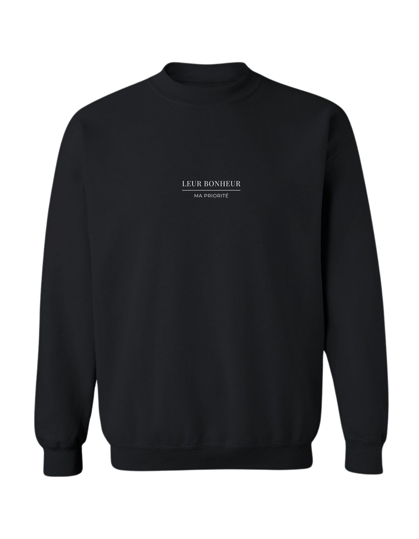 Crewneck "Leur bonheur, Ma priorité" - Maman - 3 couleurs