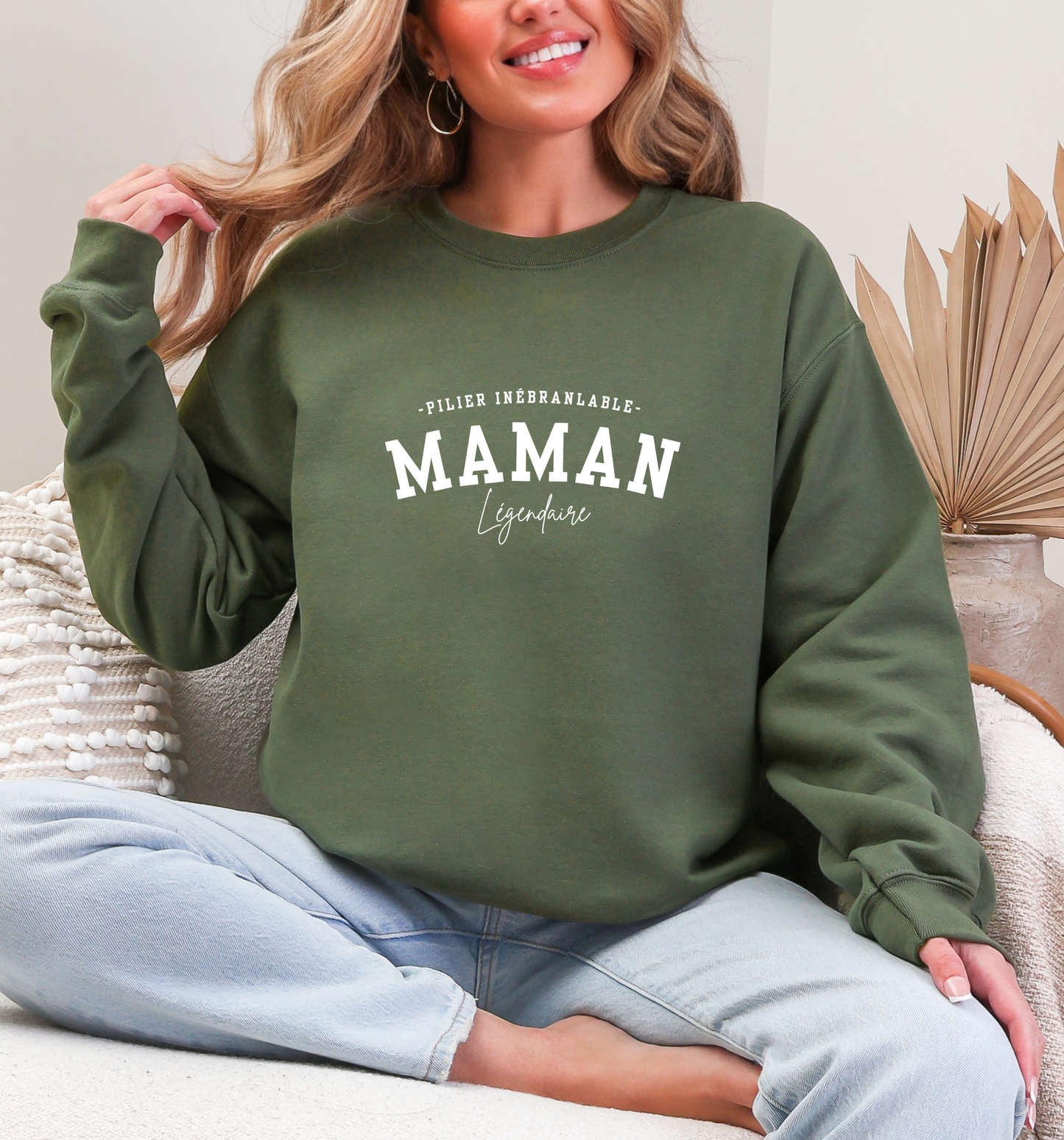 Crewneck "Maman légendaire" - 3 couleurs