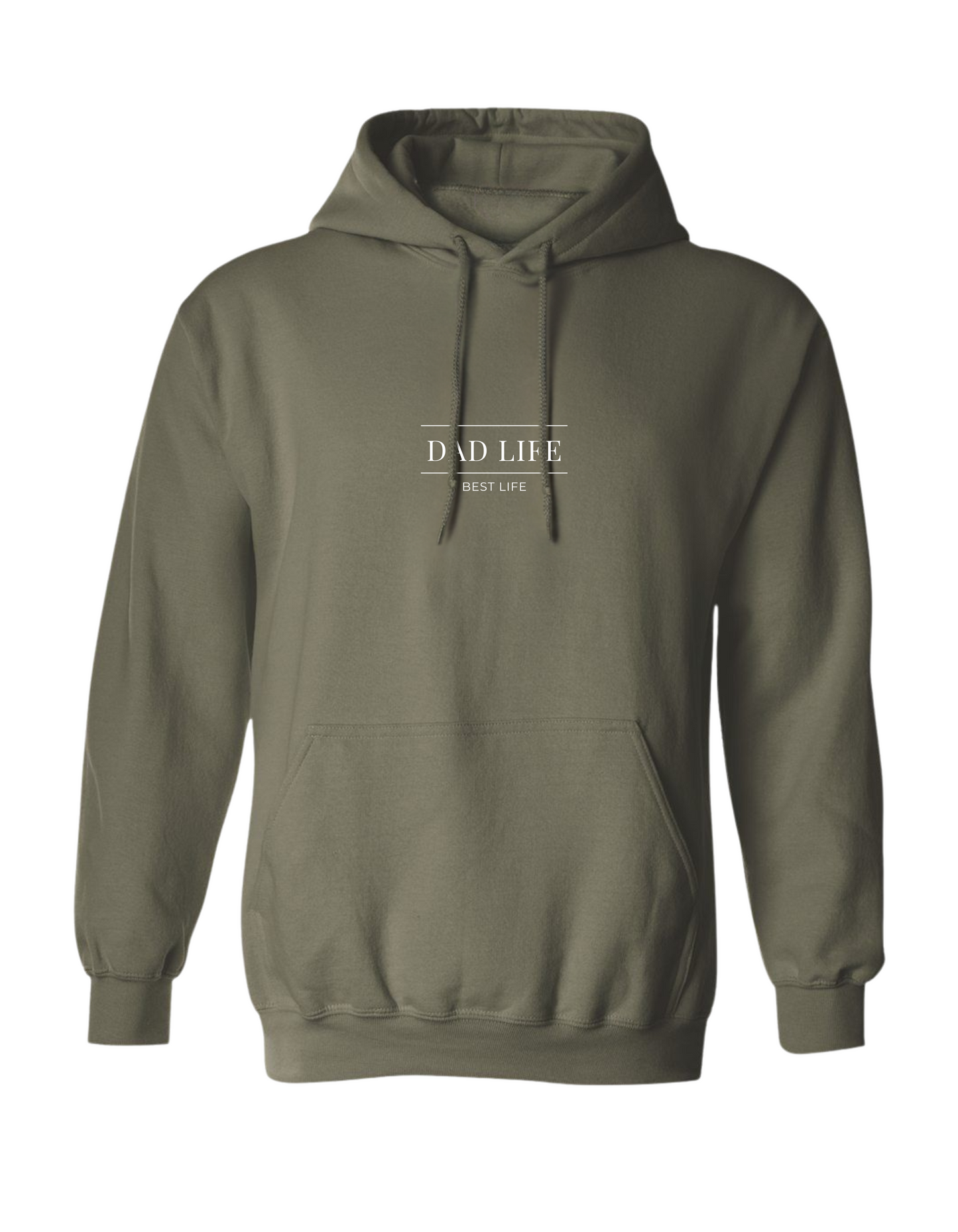 Hoodie "Dad life, Best life" - 3 couleurs