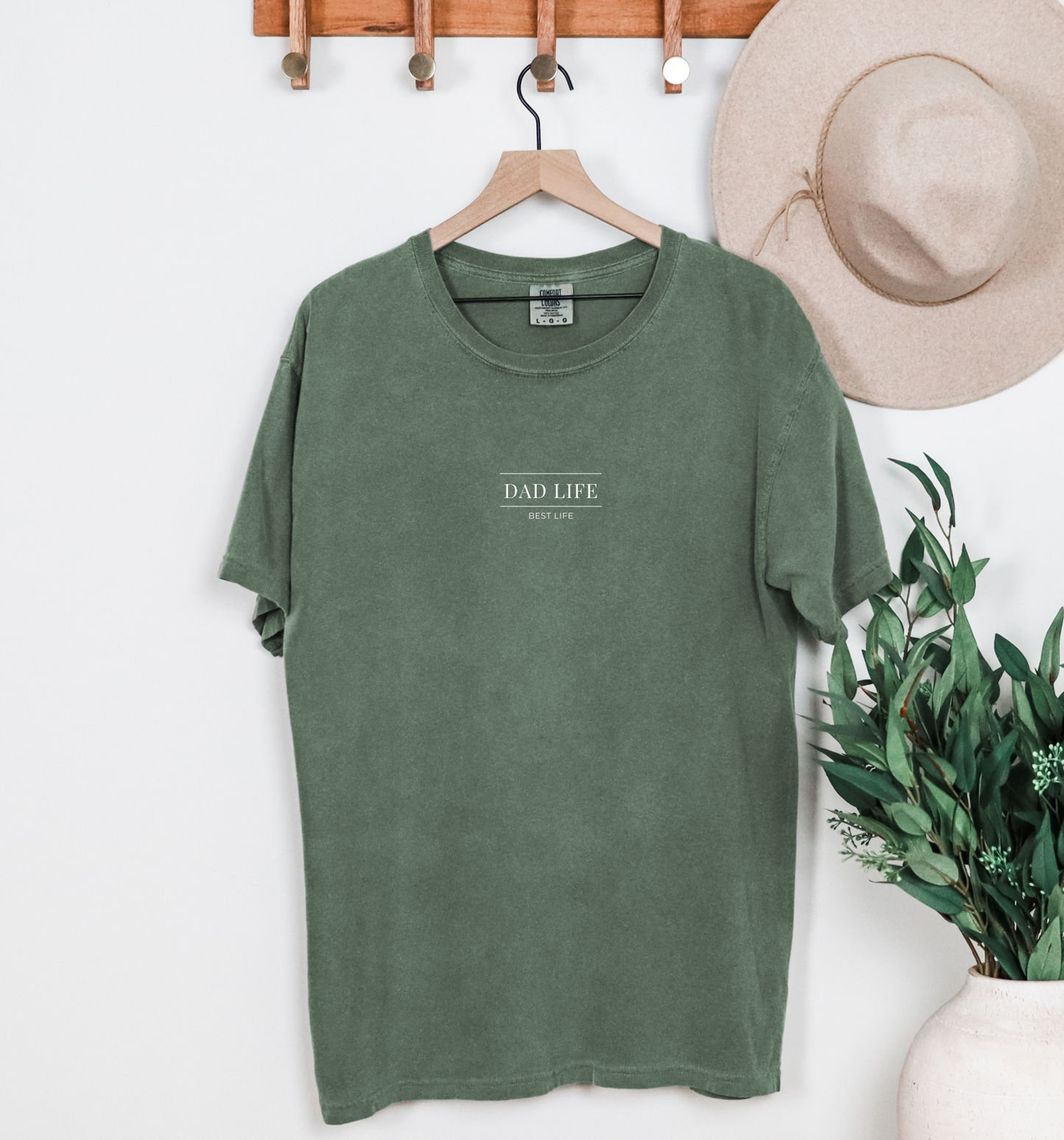 T-shirt "Dad life, Best life" - 3 couleurs