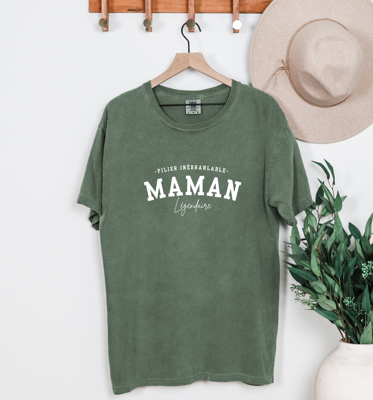 T-shirt "Maman légendaire" - 3 couleurs