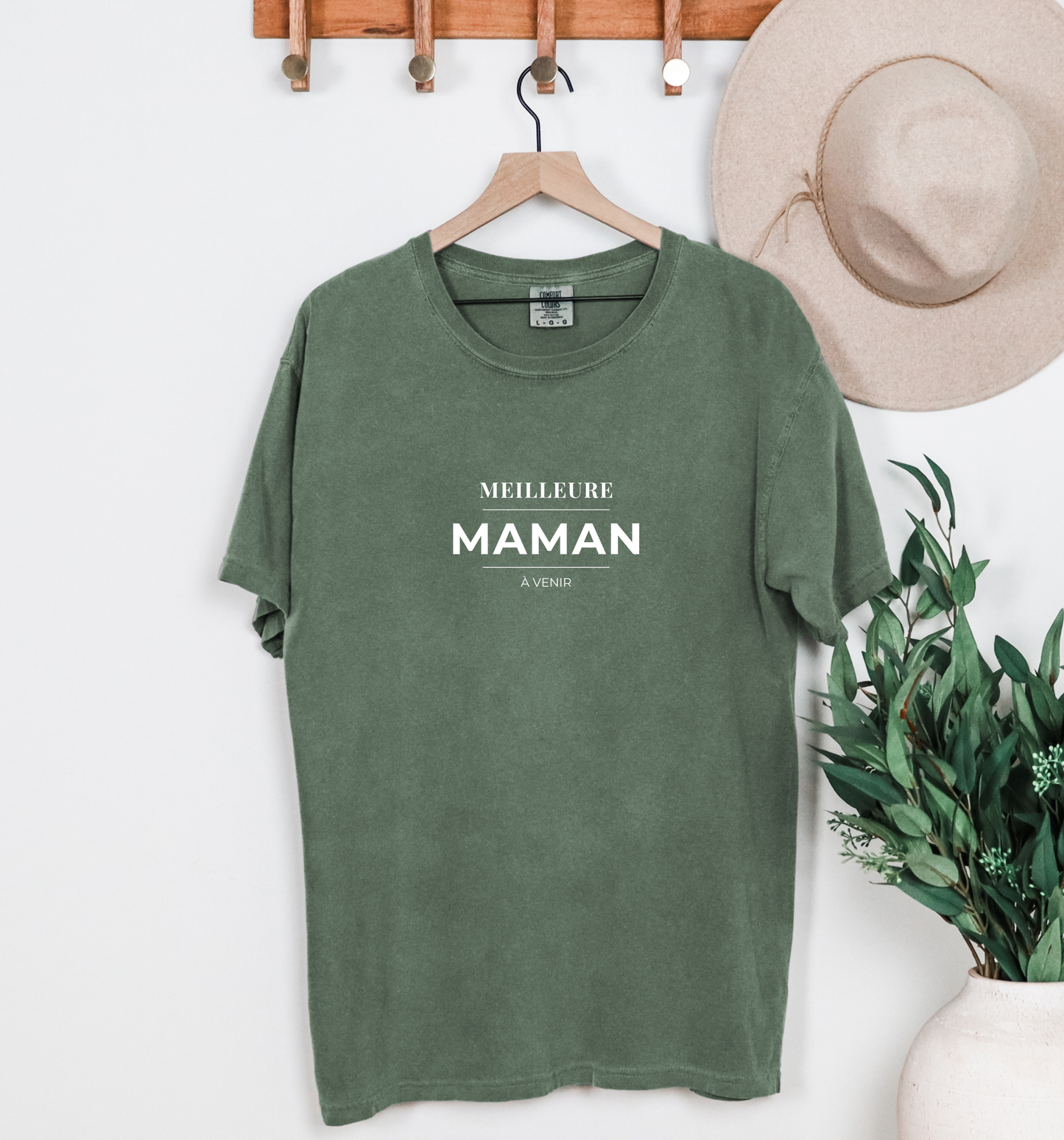 T-shirt "Meilleure maman à venir" - 3 couleurs