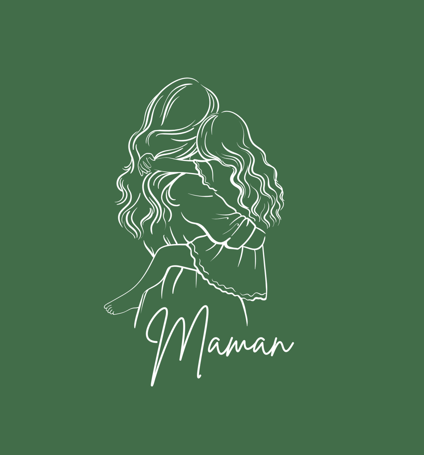 T-shirt "Maman et fille" - 3 couleurs