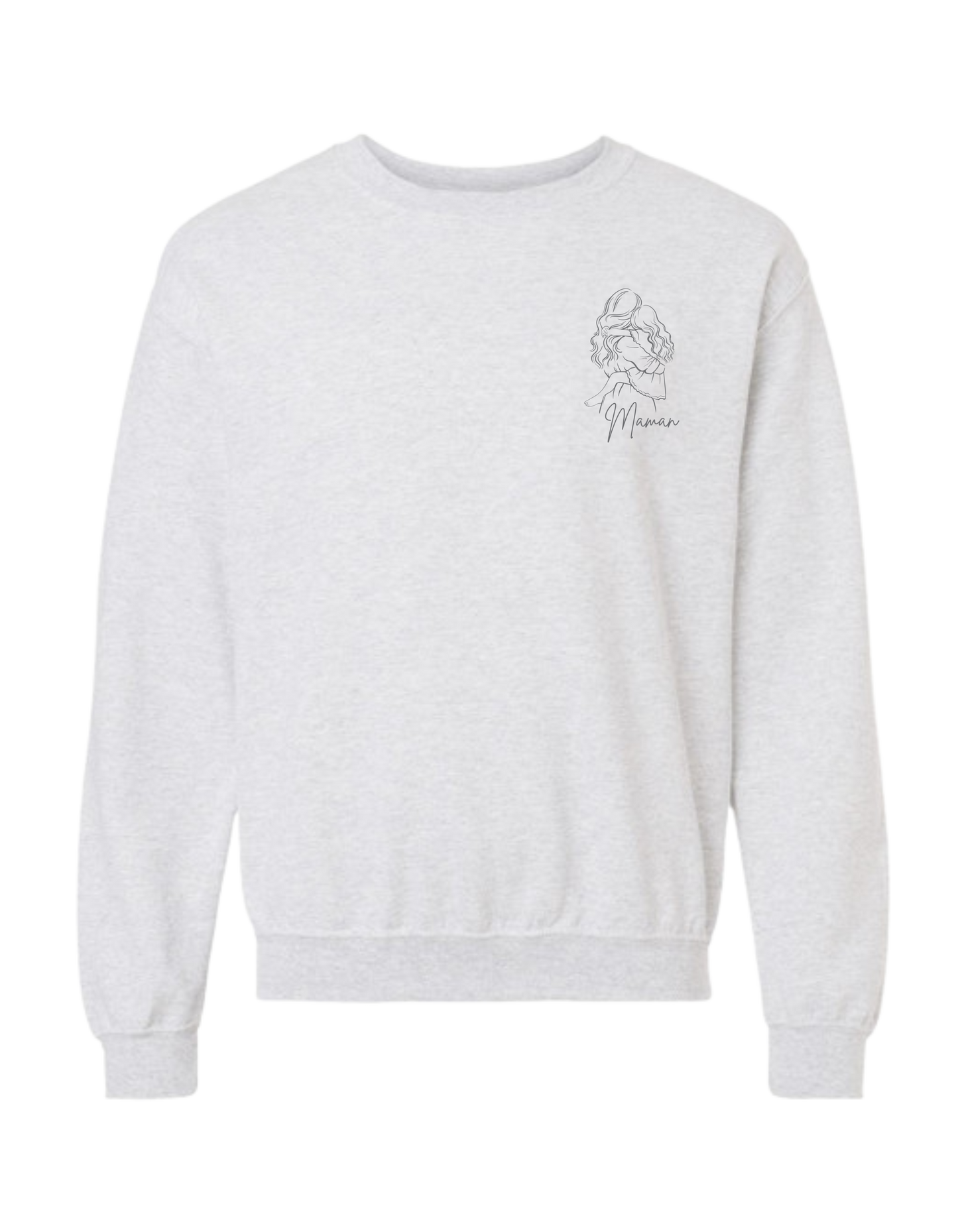 Crewneck "Maman et fille" - 3 couleurs