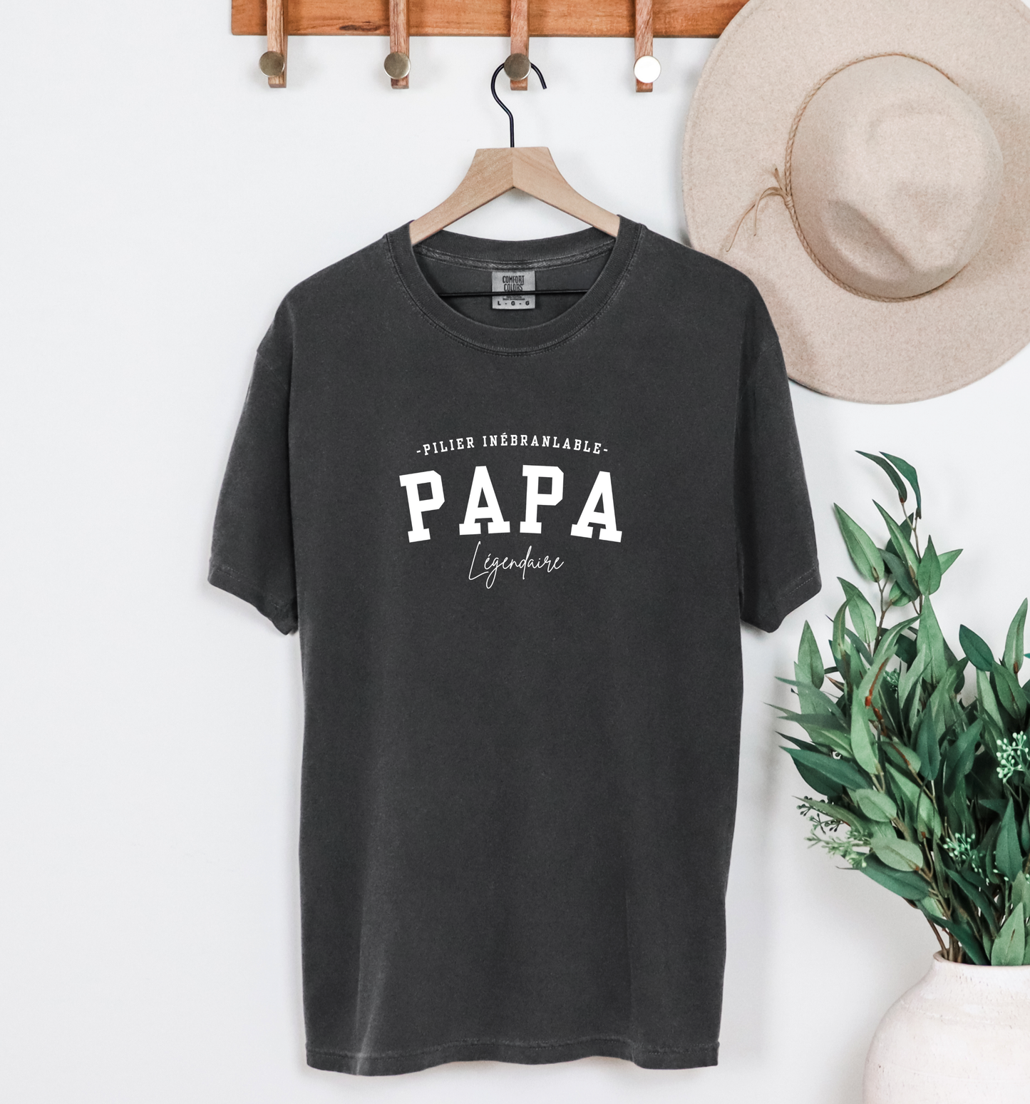 T-shirt "Papa légendaire" - 3 couleurs