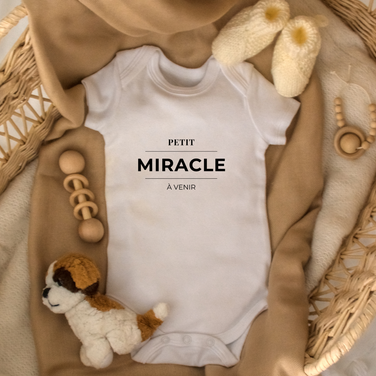 Cache-couche "Petit Miracle à venir"