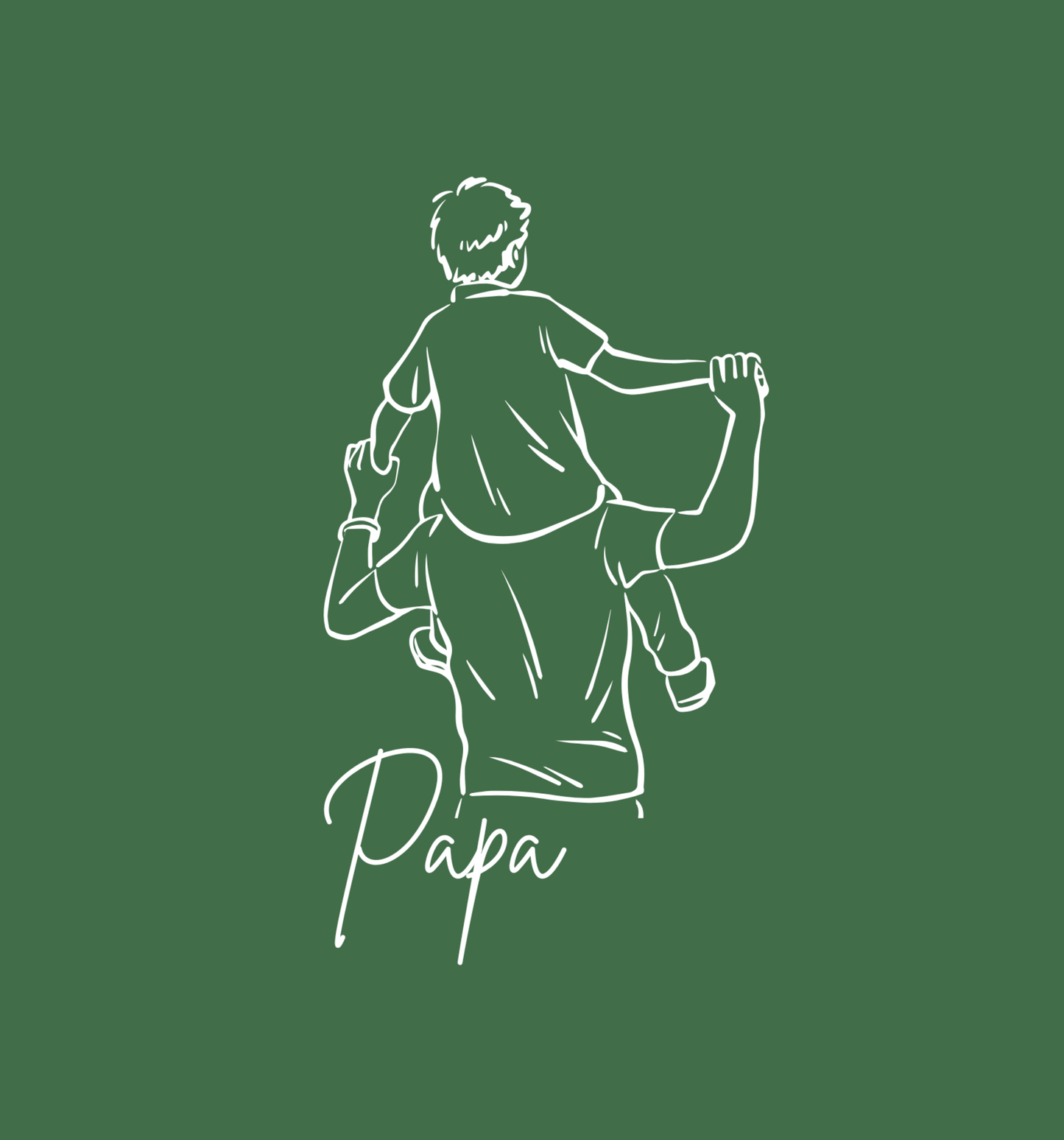 T-shirt "Papa et fils" - 3 couleurs