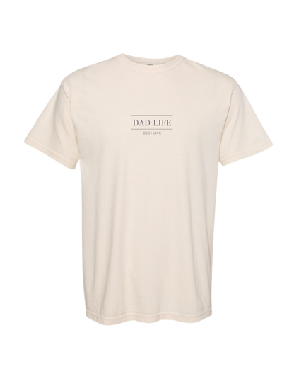T-shirt "Dad life, Best life" - 3 couleurs