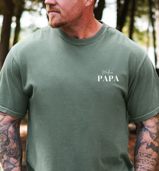 T-shirt "Meilleur papa" - 3 couleurs