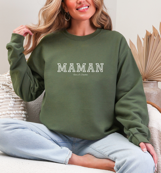 Crewneck "MAMAN - Fière & Comblée" - 3 couleurs