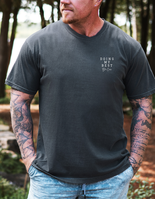 T-shirt homme "Doing My Best" - 1 couleur - BTM Club
