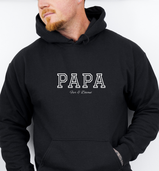 Hoodie "PAPA - Fier & Dévoué" - 3 couleurs