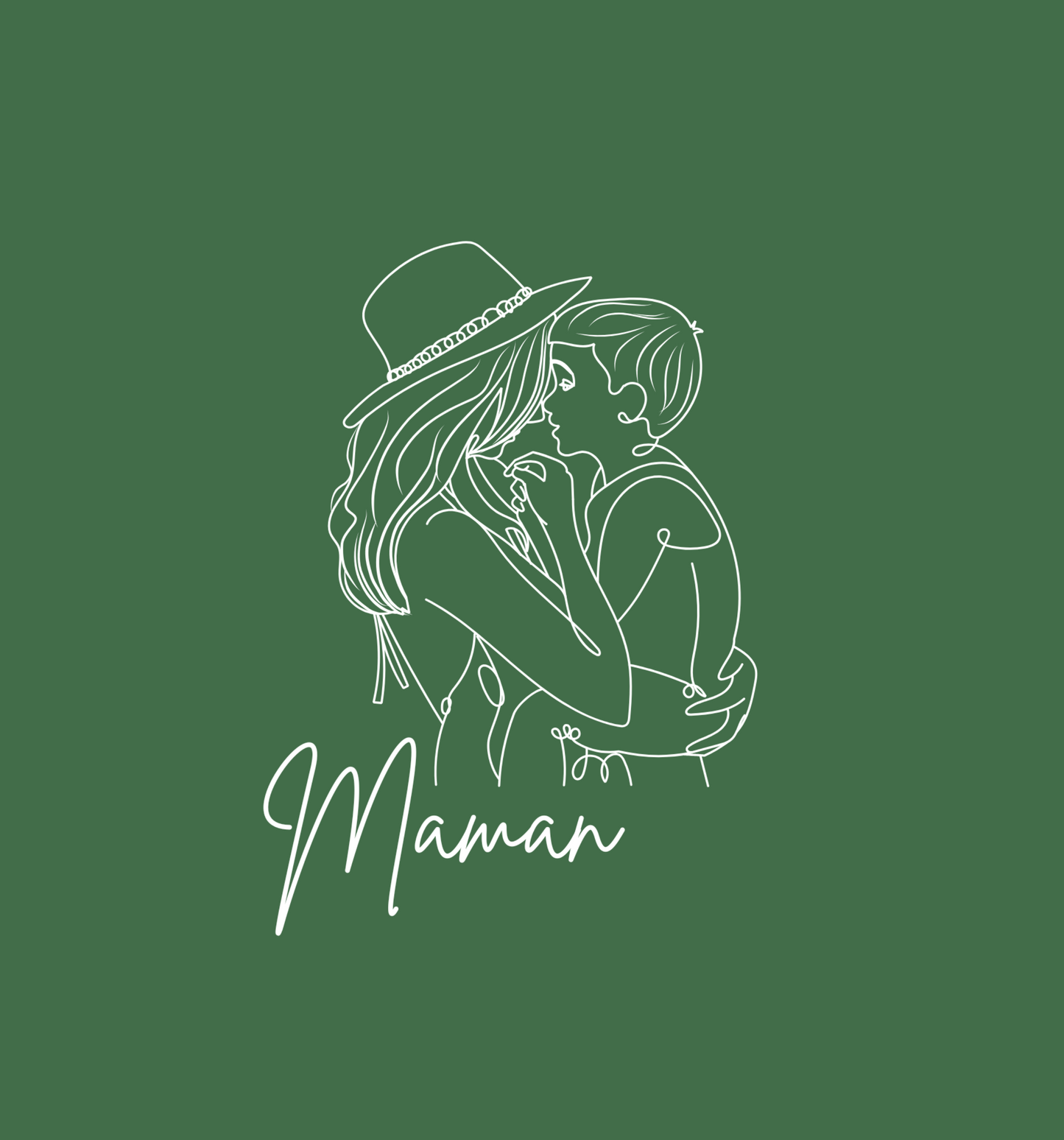 T-shirt "Maman et fils" - 3 couleurs