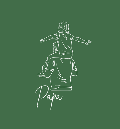 T-shirt "Papa et fille" - 3 couleurs