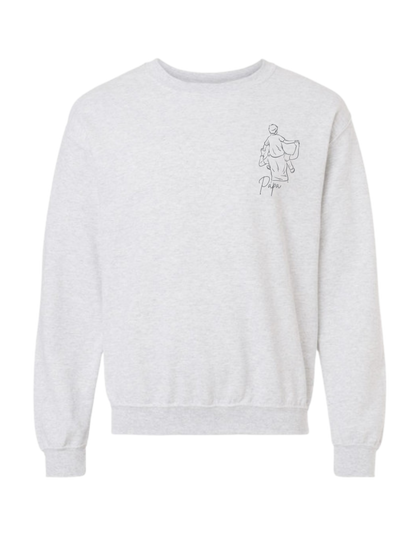 Crewneck "Papa et fils" - 3 couleurs